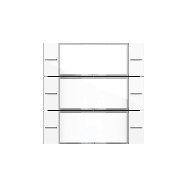 Gira Wippenset 3-fach BSF Tastsensor Reinweiß 577303